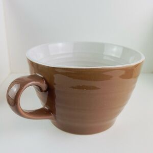 California Pantry Classic Ceramics 2006 Ridged Coffee Cup
